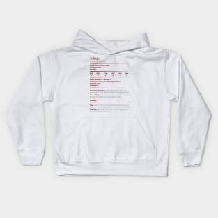 Dungeons & Dragons: T-Shirt Stat Block Kids Hoodie